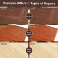 thumbnail image 4 of Kit de reparación de muebles de madera Hupeyna 12 colores con aplicador, 4 of 9