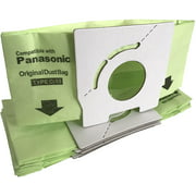 Panasonic Vacuum Bags Type C13 - Compatible Design to Fit Panasonic Canister Vacuums Requiring Dust Bags Type C-13