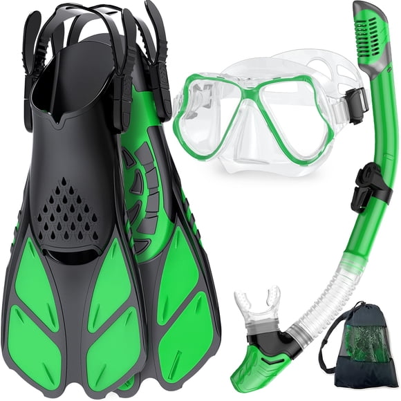Set de Equipo para Snorkel Zenoplige con Máscara, Aletas y Tubo para Adultos