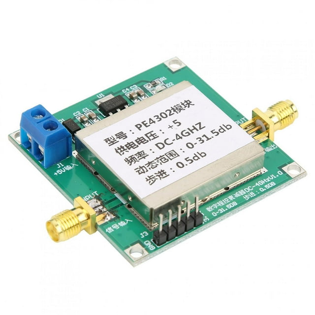 P,PE4302 Atenuador RF digital Módulo atenuador RF B Módulo paso a paso Rendimiento confiable