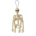 thumbnail image 7 of Halloween Posable Skeleton Decorations 90cm Life Size Human Skeleton Ornament with Movable Joints Hanging Skull Decor for Haunted House Yard Indoor Outdoor Halloween Party Decoration, 7 of 7