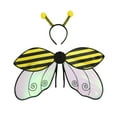 thumbnail image 1 of Guardurnaity Linda ala de insecto para mujeres y niñas, cómoda y fácil de usar, accesorios de disfraces para niñas, fiestas Disfraces de disfraces Amarillo, 1 of 6