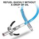 thumbnail image 5 of Grease Coupler Stainless steel Quick Release Double Handle Strong Lock On Grease Nozzle Fittings with Hose for Automobiles, 5 of 5