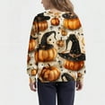 thumbnail image 4 of ersvoioy Kids Halloween Pullover Long Sleeve Crewneck Sweatshirt Girls Print Top Cute Size 1-13 Years, 4 of 4