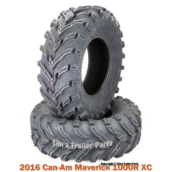 2016 Can-Am Maverick 1000R XC ATV Front or Rear Tire Set 27x9-12 6 PR