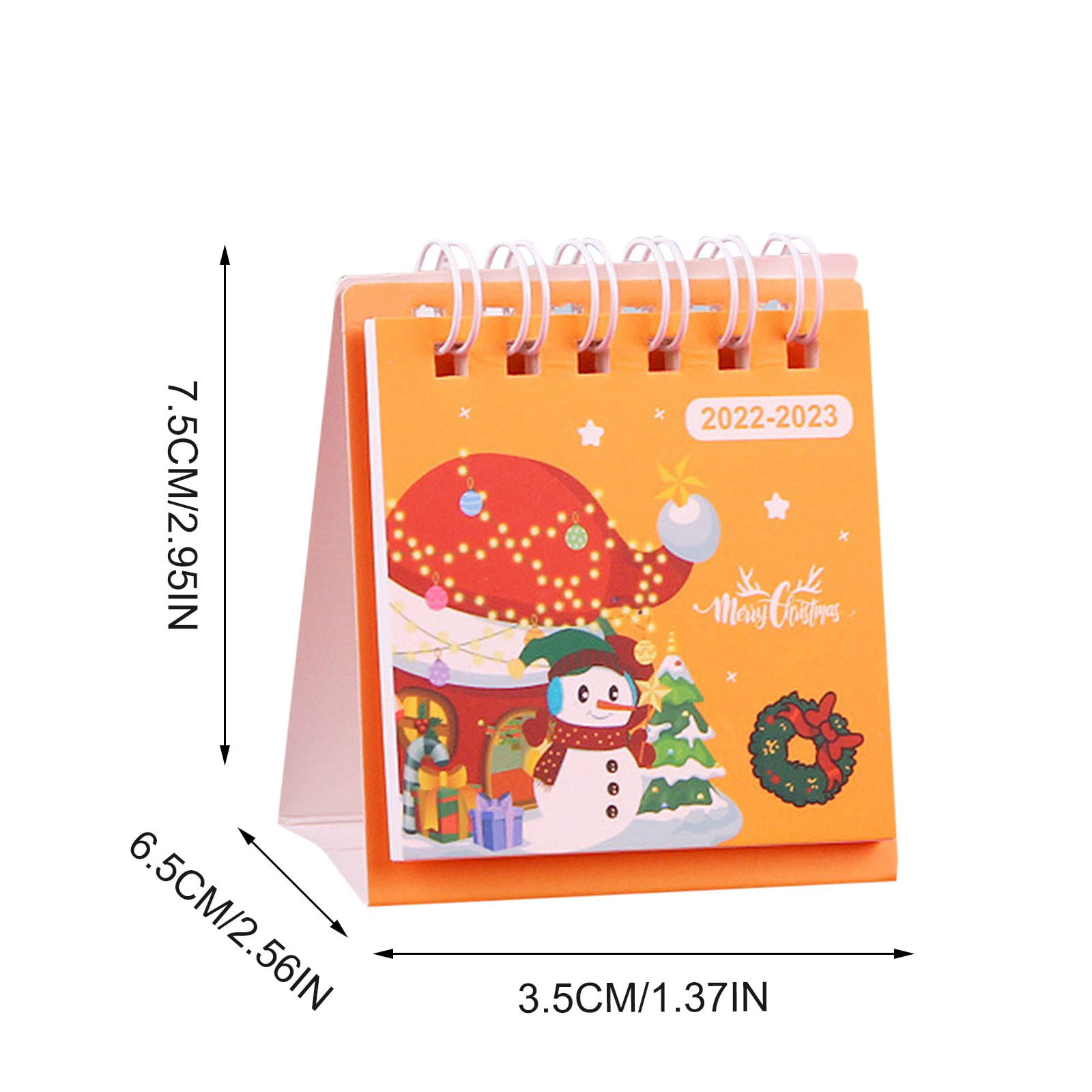 2023 Cartoon Christmas Calendar Mini Desktop Calendar Kawaii Stationery  Calendar - China Calendar 2023 and Planner with Calculator price