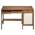 thumbnail image 6 of Capri 49" Wood Grain Office Desk in Walnut, 6 of 10