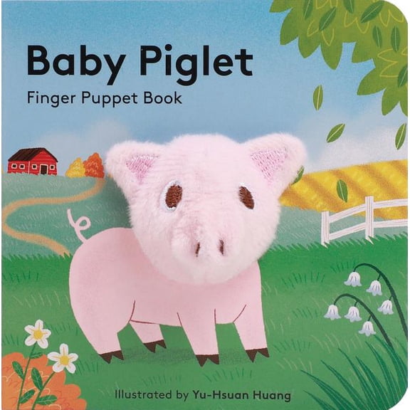 Little Finger Puppet Baby Piglet, (Board Book)