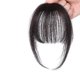 thumbnail image 2 of Pisexur Belleza Maquillaje Flequillo con clip, cabello natural, semitejido a mano, marrón, con patillas, postizos para mujer, flequillo curvo para uso diario.para mujeres y hombres, 2 of 6