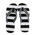 thumbnail image 3 of ZTTD Men Shoes Flat Bottom Herringbone Slippers Flip Flops Fashion Summer Sandals Flat Bottom Men's Flip Flops Beach Sandals White, 3 of 6