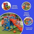 thumbnail image 3 of PLAYOUT KIDS | Juego Infantil 2 en 1 Baby Set II con Resbaladilla y Columpio Portabebé para Interior y Exterior, 3 of 4