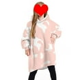 thumbnail image 4 of SUNSIOM Pyjama pour Enfants Couverture Réversible avec Capuche pour Enfants, 4 of 5