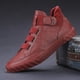 thumbnail image 1 of Zapatos de primavera para hombre, zapatos de cuero para hombre, zapatos casuales, zapatillas clásicas de moda que combinan con todo, zapatillas altas para hombre, cómodas y de moda, 1 of 6