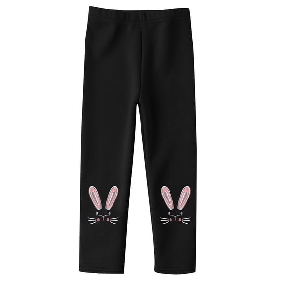 Coerni Toddler Girls Thermal Fleece Lined Leggings Warm Winter Yoga Pants for Kids Toddlers Youth Thick Plush Insulation Tights