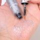 thumbnail image 4 of Delineador de ojos brillantes de diamante XUQIANG sombra de ojos impermeable Color plateado dorado azul lentejuelas brillantes maquillaje Cosméticos de belleza, 4 of 5