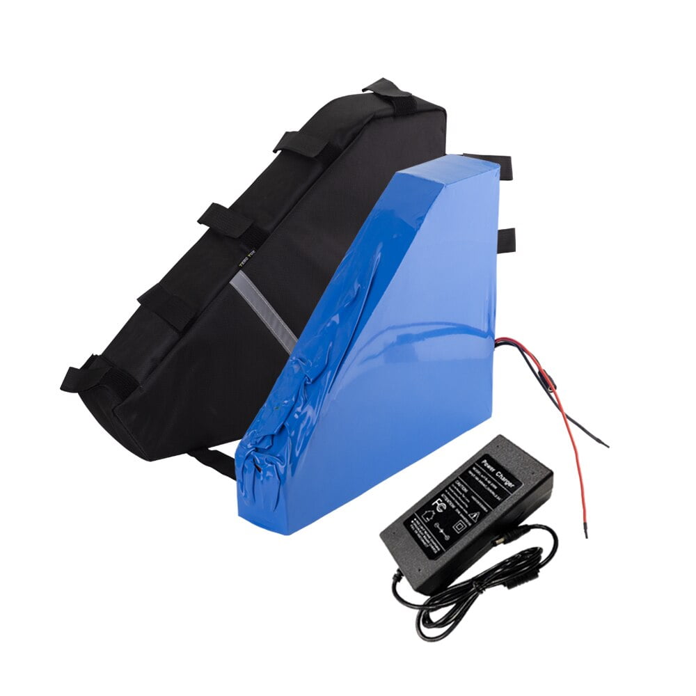 Seilylanka With Charger 72v 42ah 20s12p Ebike Battery Li Ion Triangle Bag Electric Bicycle Tricycle Motorcycle 410x90x460x100x110x345mm