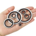 thumbnail image 4 of Uxcell M12 Self-Centered Bonded Sealing Gasket, NBR Metal Bonded Sealing Washers Automotive Washers 20Pcs, 4 of 7