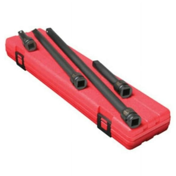 Sunex Tools SUU-2500 0.5 in. Drive Impact Socket Extension Set - 4 Piece