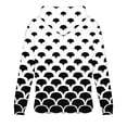 thumbnail image 3 of Plus Size Long Sleeve Hoodies for Men Drawstring Swaetershirts with Pockets Winter Casual Geometric Printed Tops, 3 of 4
