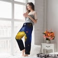 thumbnail image 5 of Salouo Solar System Print Women's Pajama Pants Casual Loose Sweatpants PJs Flowy Pants Drawstring Palazzo for Women Wide Leg Pants Lounge Pajama -XX-Large, 5 of 8