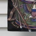 thumbnail image 4 of Westie Little Drummer Boy USA Flag Canvas House Size, 4 of 4