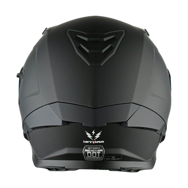 1Storm Motorcycle Full Face Helmet Men and Women DOT Approved with one Extra Clear Shield: KT828 Matt Black - Walmart.com 1Storm Motorcycle Full Face Helmet Men and Women DOT Approved with one Extra Clear Shield: KT828 Matt Black - Walmart.com