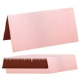 thumbnail image 2 of veasfak 50 Pieces Wedding Place Cards Seating Place Card Buffet Table Cards Tags Elegant pink, 2 of 9