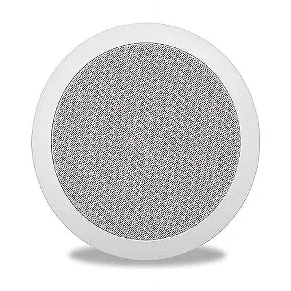 Polk Audio AW6000 6.5 Inch In Ceiling Dual Channel Indoor Outdoor Speaker, White