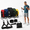 10-150LBS, variant on Resistance Bands 10-150LBS Adjustable Exercise Set with Handles Ankle Straps and Door Anchor