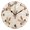 Black, variant on Leopard Eye Rabbit Pattern Wall Clock 10in Round Artistic Oil Painting Home Decor Desk Table Clock
