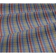 thumbnail image 4 of oneOone Viscose Jersey Fabric Madras Check Print Fabric BTY 60 Inch Wide, 4 of 4