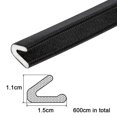 thumbnail image 2 of V Shape Weather Stripping Adhesive Weather Strip Door Frame Seal Pu Foam Strip, 2 of 5