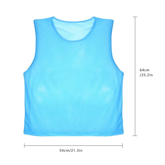 Training Vests,12 Pack Mesh Scrimmage Football Training Jerseys Football Vest User-Friendly Design