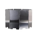 thumbnail image 3 of 9-Plate Aluminum Camp Stove Windshield - Foldable Windscreen for Backpacking Stoves - 135x75mm, Heat Resistant, 3 of 6