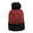 Red/black, variant on Outdoor Cap PWC-100 Heathered Acrylic Knit-Navy/Columbia Blue