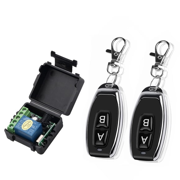 Yeacher Maison Intelligente 433 MHz CC 1 Canal Télécommande Sans Fil Commutateur Récepteur de Relais Télécommande Universelle Module de Commutateur et Télécommandes RF 1527