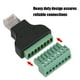 thumbnail image 4 of Conector De Terminal De Tornillo Jack Macho RJ45 Para Traje De Conexión Ethernet DVR Para Baluns, 4 of 7