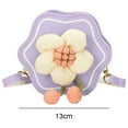 thumbnail image 2 of Mini monedero Little Flower para niños, bolso de accesorios, bolso cruzado de PU, 2 of 5