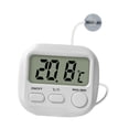 thumbnail image 3 of Termómetro de acuario digital Celsius Magnetic Fahrenheit Escalas duales Pantalla LCD Cuadrado 7x25x65cm, 3 of 8