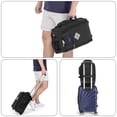 thumbnail image 2 of 17" Rolling Personal Item Under Seat Duffel for United Airlines, 2 of 7