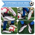 thumbnail image 5 of Cyiecw Men's Soccer Shoes High-Top Laceless Firm Ground Football Shoes Outdoor Indoor Boys Athletic Soccer Cleats, 5 of 7