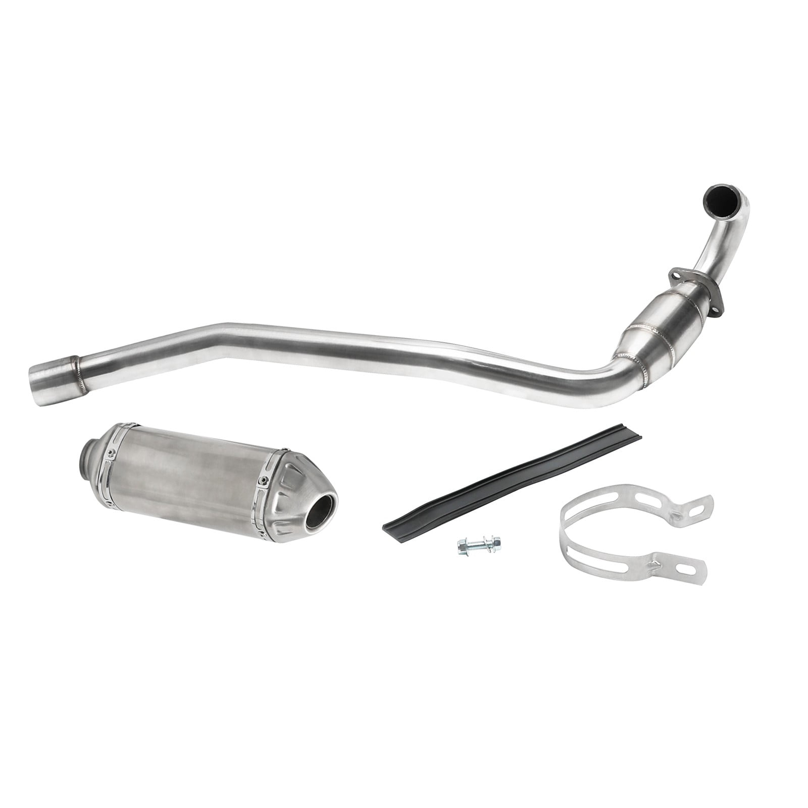 38mm 1.5" Racing Exhaust Pipe and Muffler Full System for CRF70F CRF70 XR70 CRF 70 Motorcycle Dirt Pit Bikes 70cc 90cc 110cc 125cc 140cc 150cc SSR Apollo RFZ 140 Thumpstar Taotao DB17