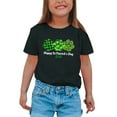 thumbnail image 4 of WEAIXIMIUNG T-Shirts pour Filles Garçons Filles Manches Courtes Col Rond T-Shirts Imprimés Hauts pour Enfants, 4 of 5