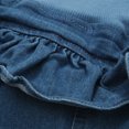 thumbnail image 4 of Richie House Girls' Denim Pants with Ruffles at Waist RH1563, 4 of 7
