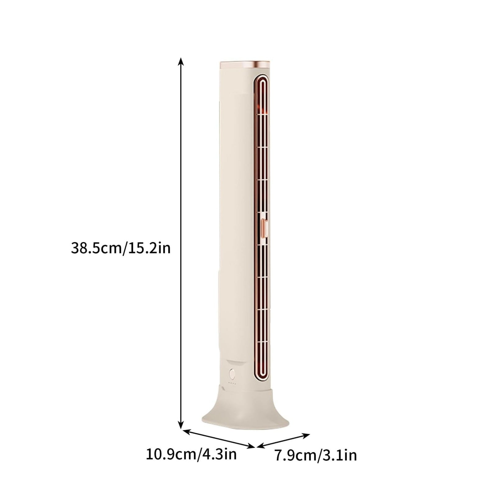 Charging Air Conditioner Quiet Tower Fan Turbine Bladeless Fan For Bedroom Kitchen Home Decor Suitable for Festival Gifts