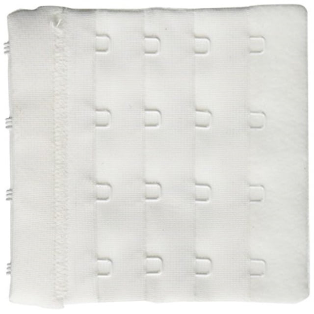 Dritz Bra Back Extender 3" WideWhite 4 Hooks