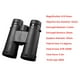 thumbnail image 5 of Binoculares 10X42 Telescopio binocular impermeable Telescopio portátil para actividades al aire libre Jumpingount OD000796-00, 5 of 7