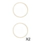 thumbnail image 1 of 3x Aros De Bordado Anillo De Macramé De Madera Artesanía DIY Atrapasueños De Madera Boda, 1 of 9