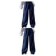 thumbnail image 2 of Sonducket Reemplazo de pantalón de poliéster Color sólido Banda elástica Casual Lavable Fotografía de viaje Pantalón largo Azul XL Azul SG 2Conjunto, 2 of 6