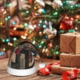 thumbnail image 6 of Salouo Abstract Geometric Faces for Adult Christmas Hat Xmas Holiday Hat Santa Hat for Women & Men Festive Headwear Accessories Fit for Christmas/ New Year/Holiday/Party,1PC, 6 of 6